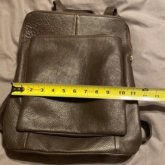 NWOT Vere Belle Italian Leather Backpack Purse - Picture 7 of 13